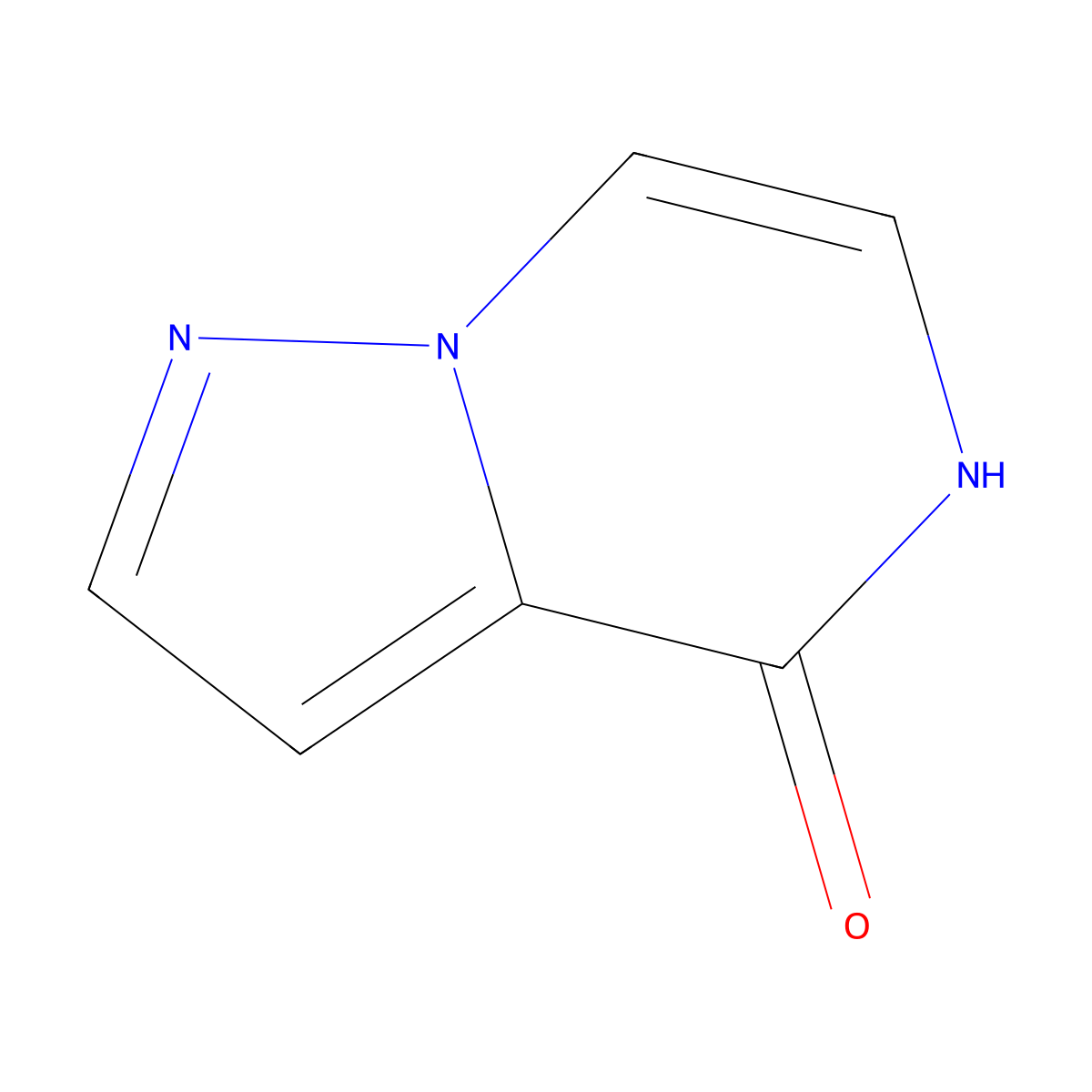 Pyrazolo[1,5-a]pyrazin-4-ol molecular structure, CAS 1301714-00-0