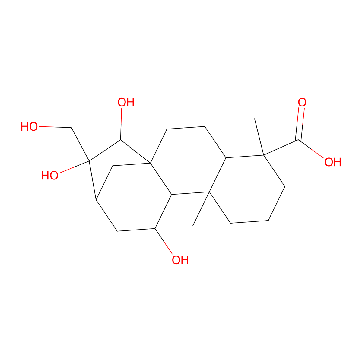 Adenostemmoic acid C molecular structure, CAS 130217-18-4