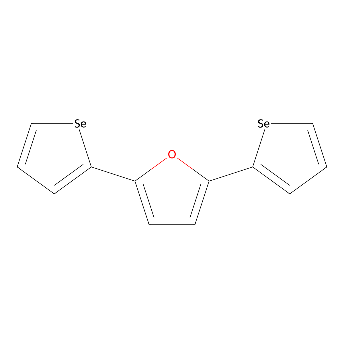 2,5-Diselenophen-2-ylfuran molecular structure, CAS 130236-59-8