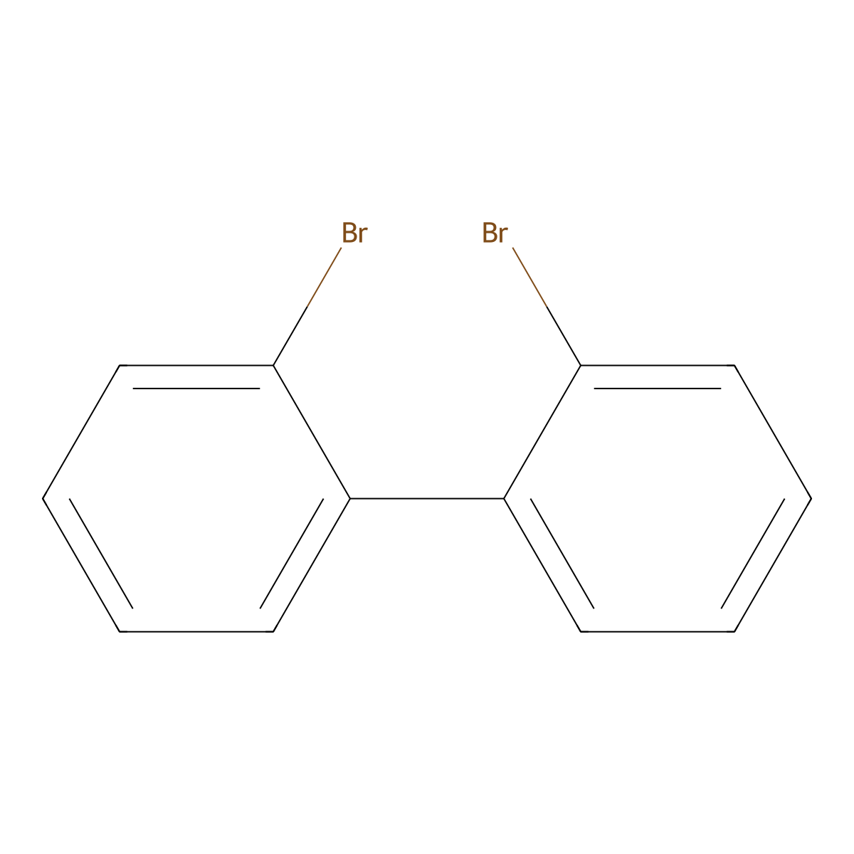 2,2'-Dibromobiphenyl molecular structure, CAS 13029-09-9