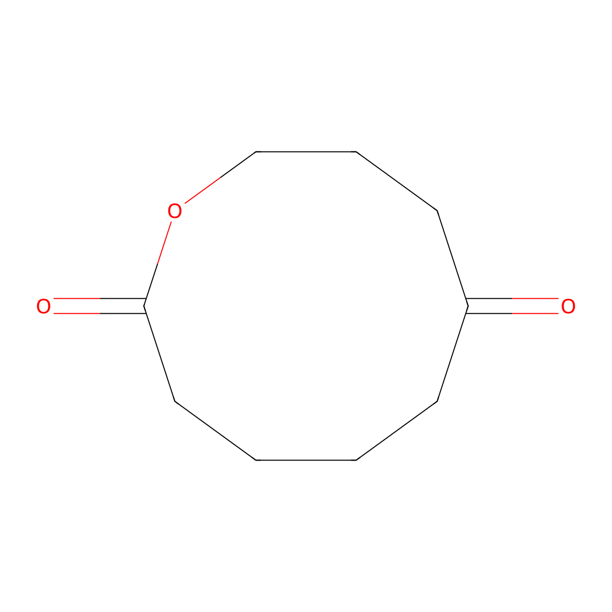 2,7-Oxecanedione molecular structure, CAS 13030-92-7