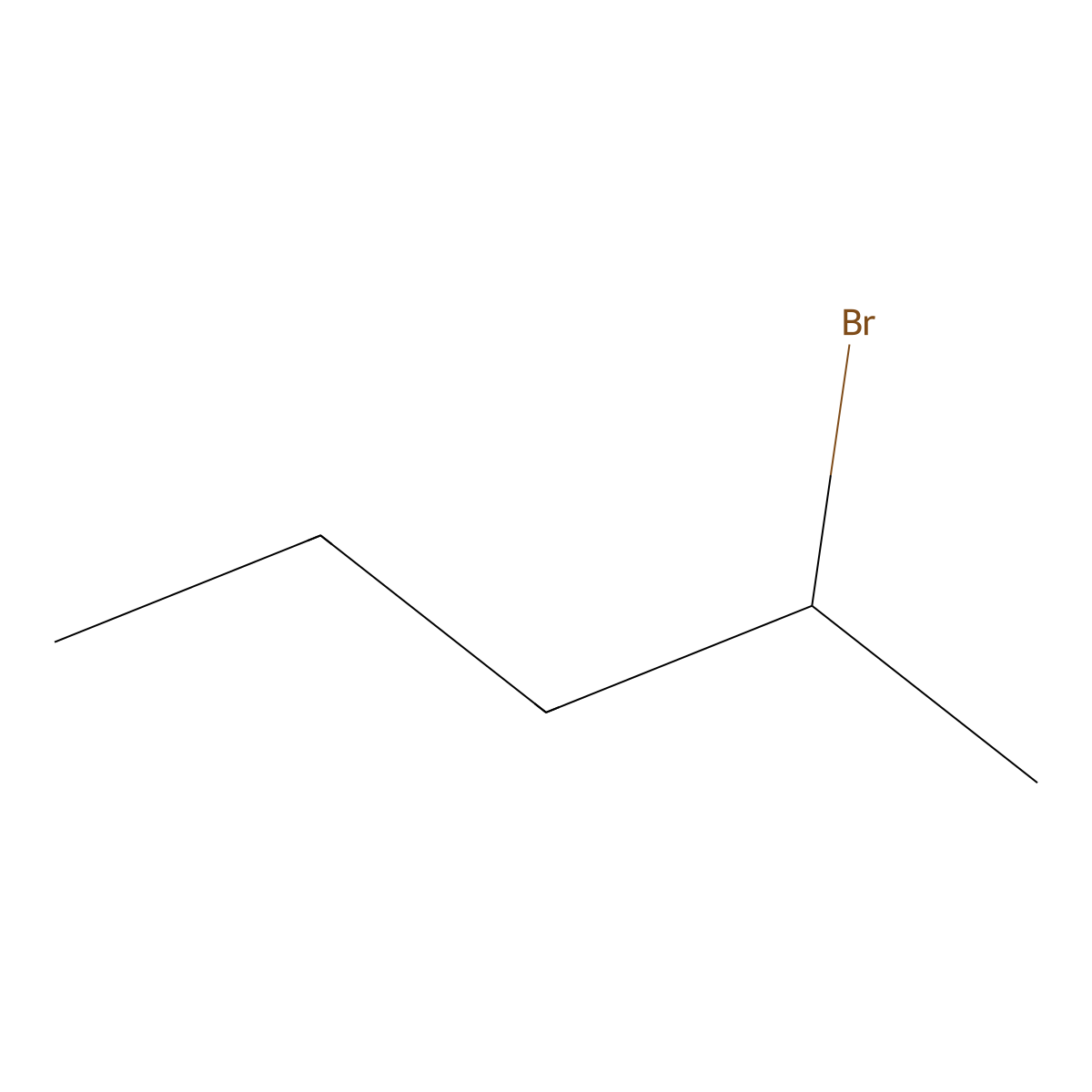 2-Bromopentane molecular structure, CAS 130321-66-3