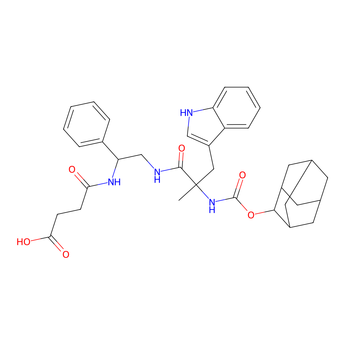 Ci-988 molecular structure, CAS 130332-27-3