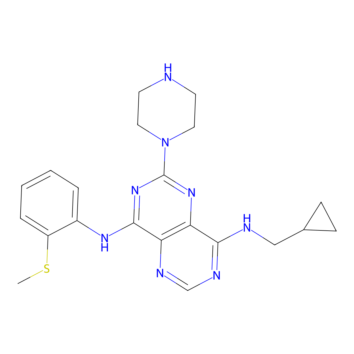 Khk-IN-1 molecular structure, CAS 1303469-70-6