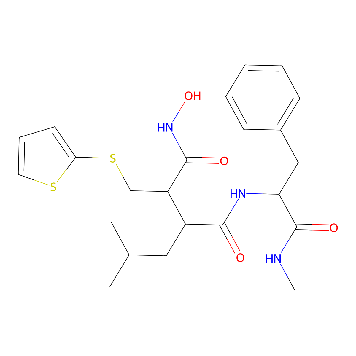 Batimastat molecular structure, CAS 130370-60-4