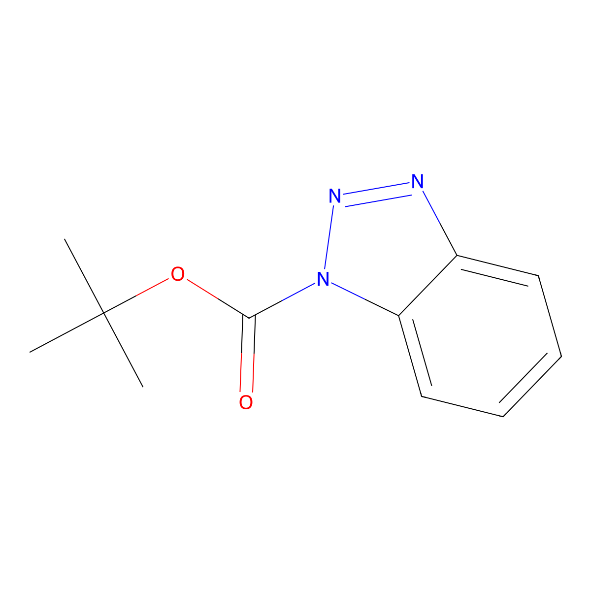 N-Boc-Benzotriazole molecular structure, CAS 130384-98-4