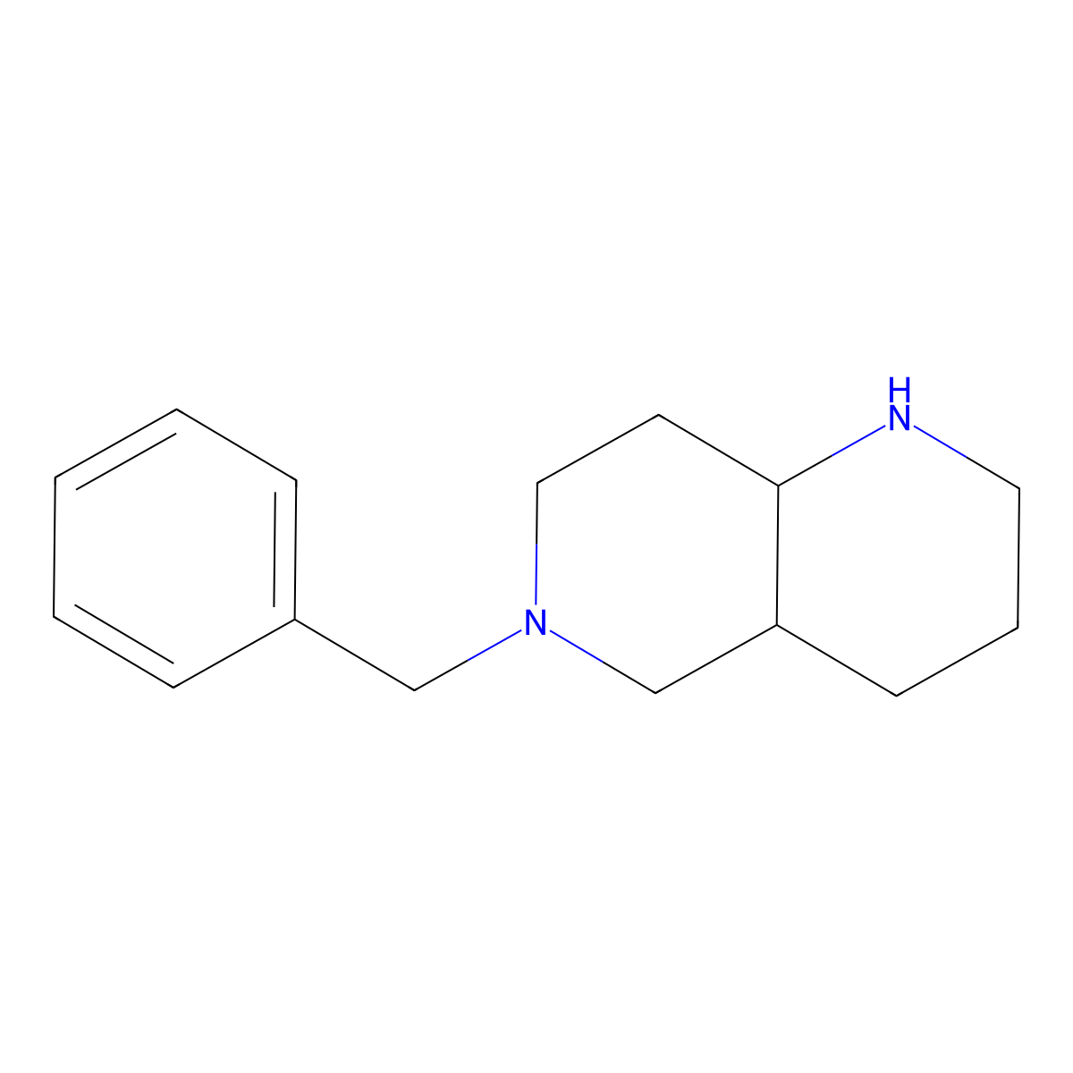 6-Benzyl-decahydro-[1,6]naphthyridine molecular structure, CAS 1303968-53-7