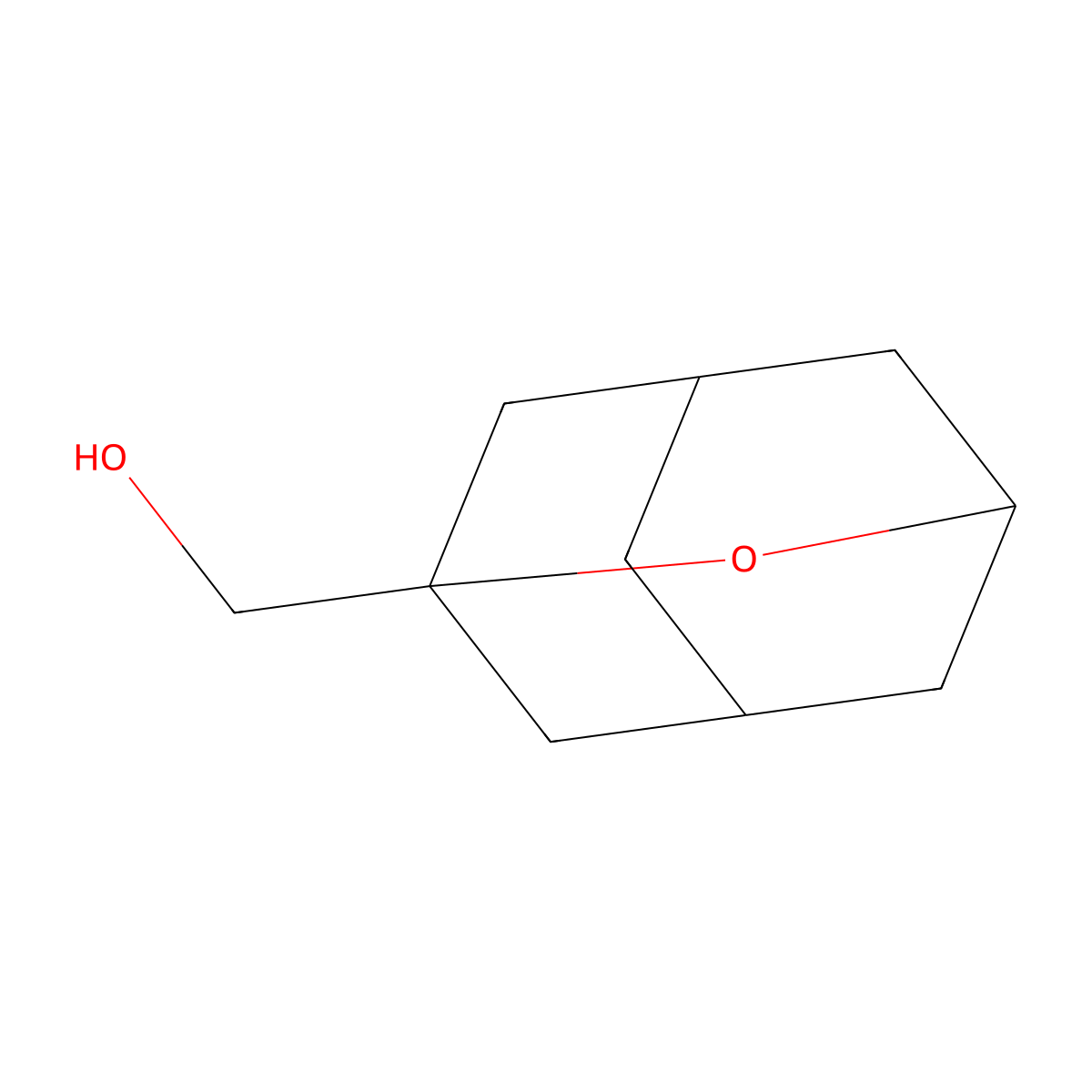 (2-Oxatricyclo(3.3.1.1,3,7)decan-1-yl)methanol molecular structure, CAS 1303974-14-2