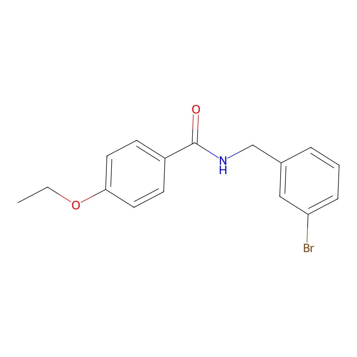 N-(3-bromobenzyl)-4-ethoxybenzamide molecular structure, CAS 1303999-18-9