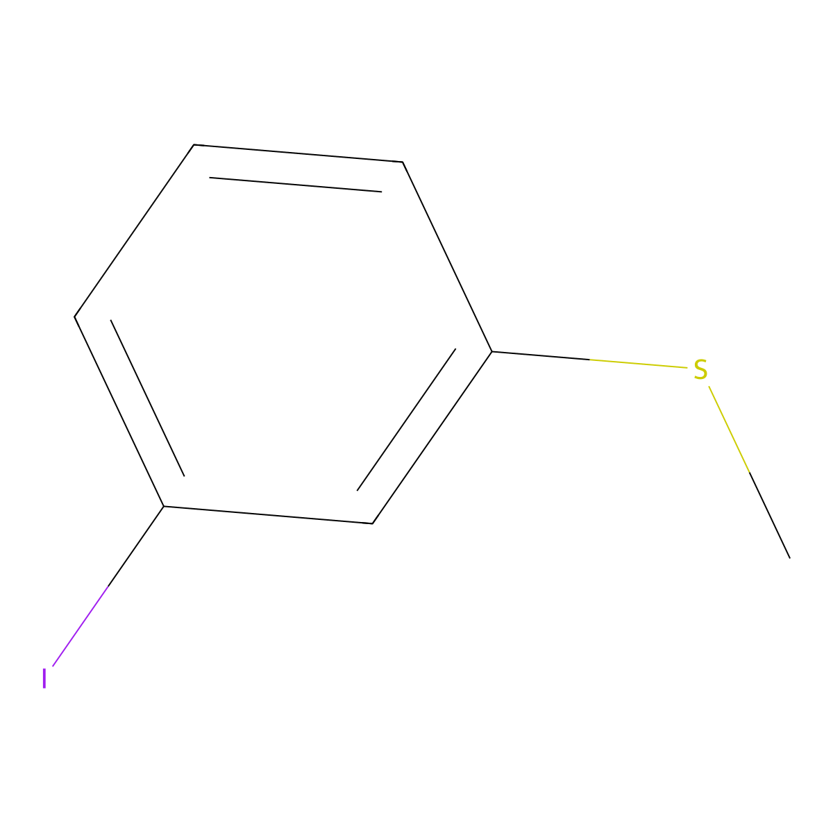 3-Iodothioanisole molecular structure, CAS 130416-73-8