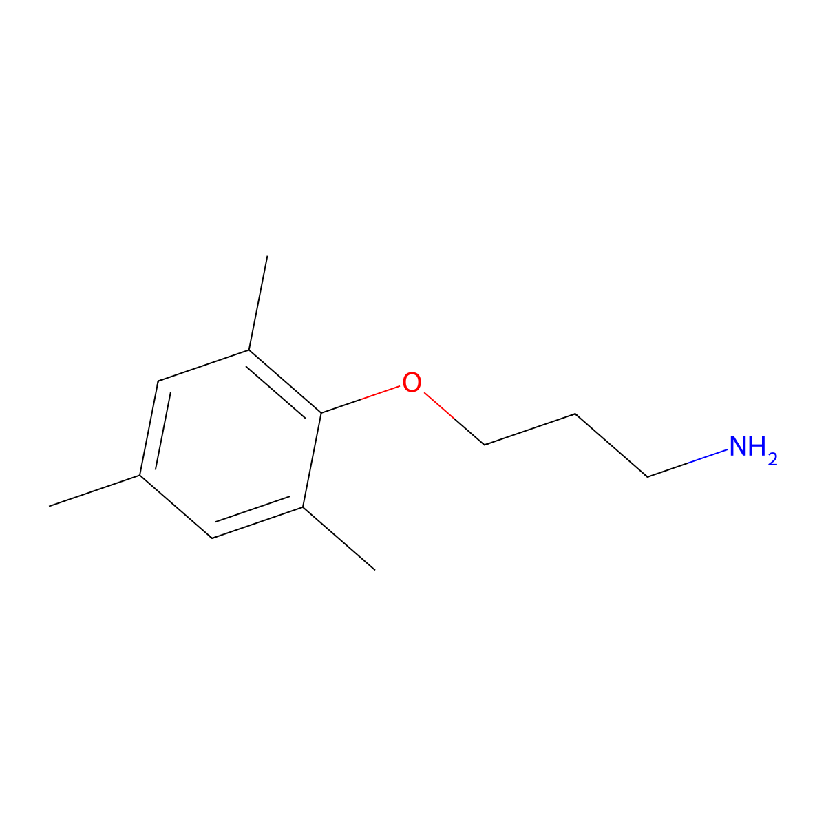 3-(Mesityloxy)propan-1-amine molecular structure, CAS 1304224-68-7