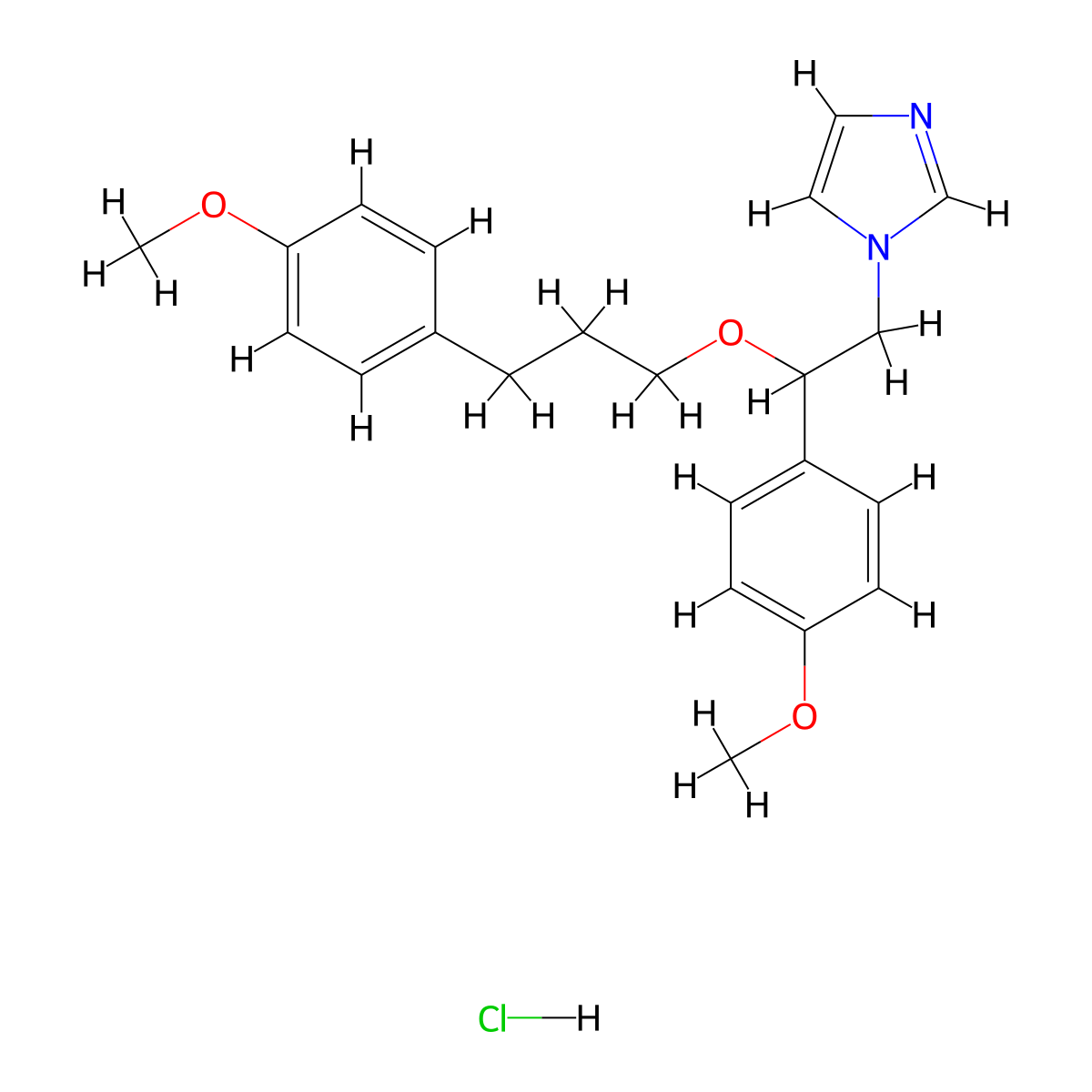 Skf 96365 molecular structure, CAS 130495-35-1