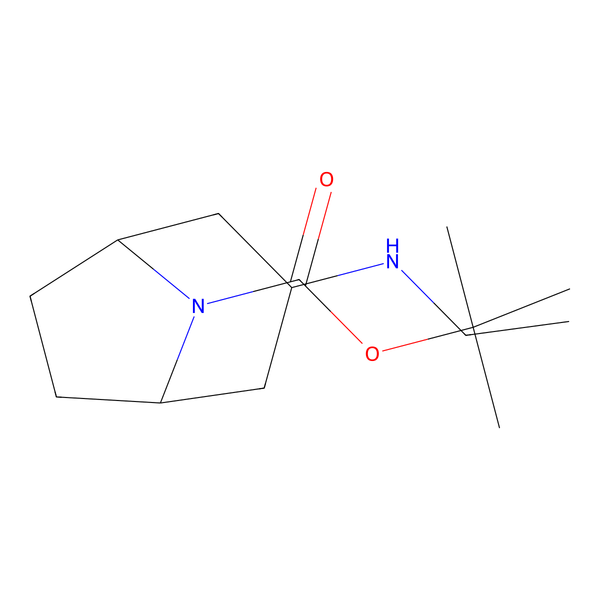 tert-Butyl 3-(ethylamino)-8-azabicyclo[3.2.1]octane-8-carboxylate molecular structure, CAS 1305022-73-4