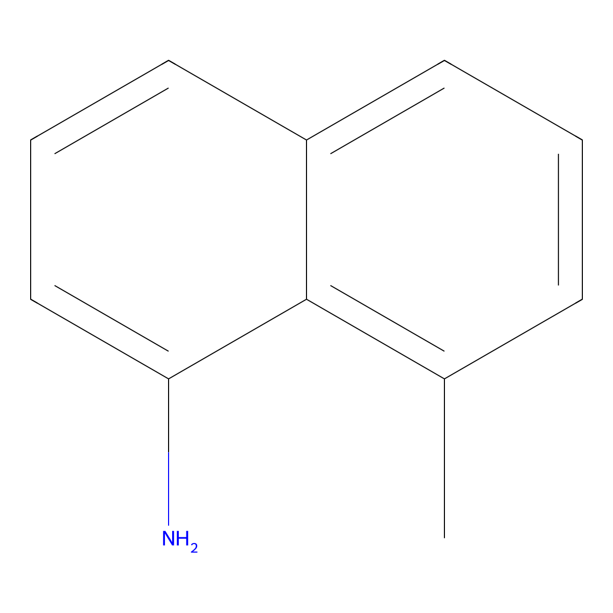 8-Methylnaphthalen-1-amine molecular structure, CAS 130523-30-7