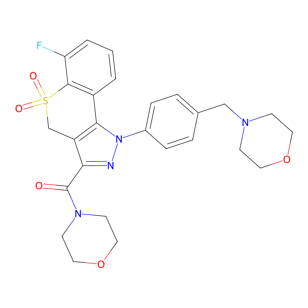 Msc-2360844 molecular structure, CAS 1305267-37-1