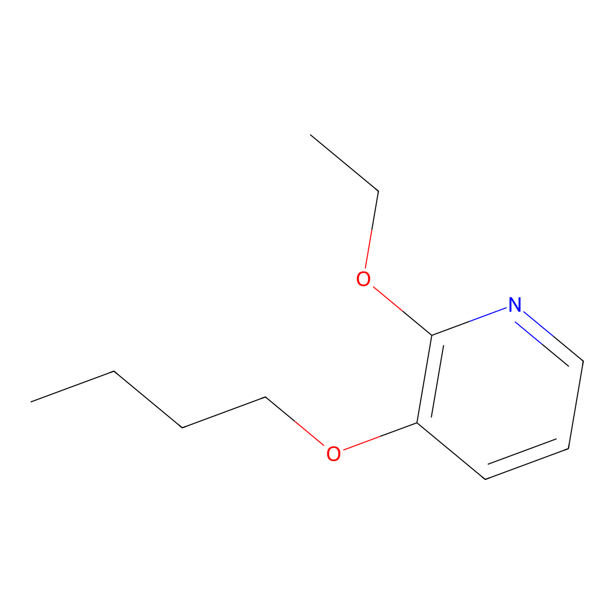 3-Butoxy-2-ethoxypyridine molecular structure, CAS 1305322-93-3