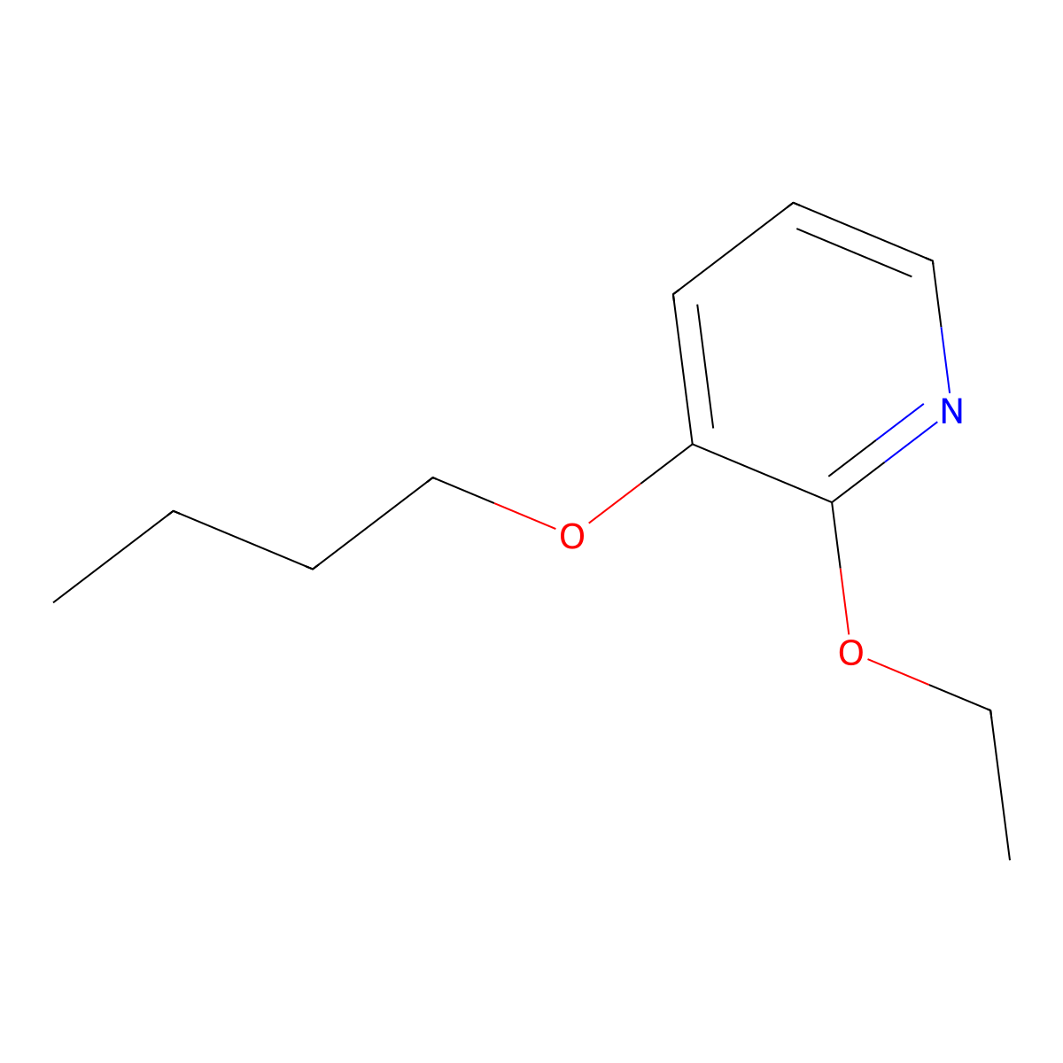 3-Butoxy-2-ethoxypyridine molecular structure, CAS 1305322-93-3