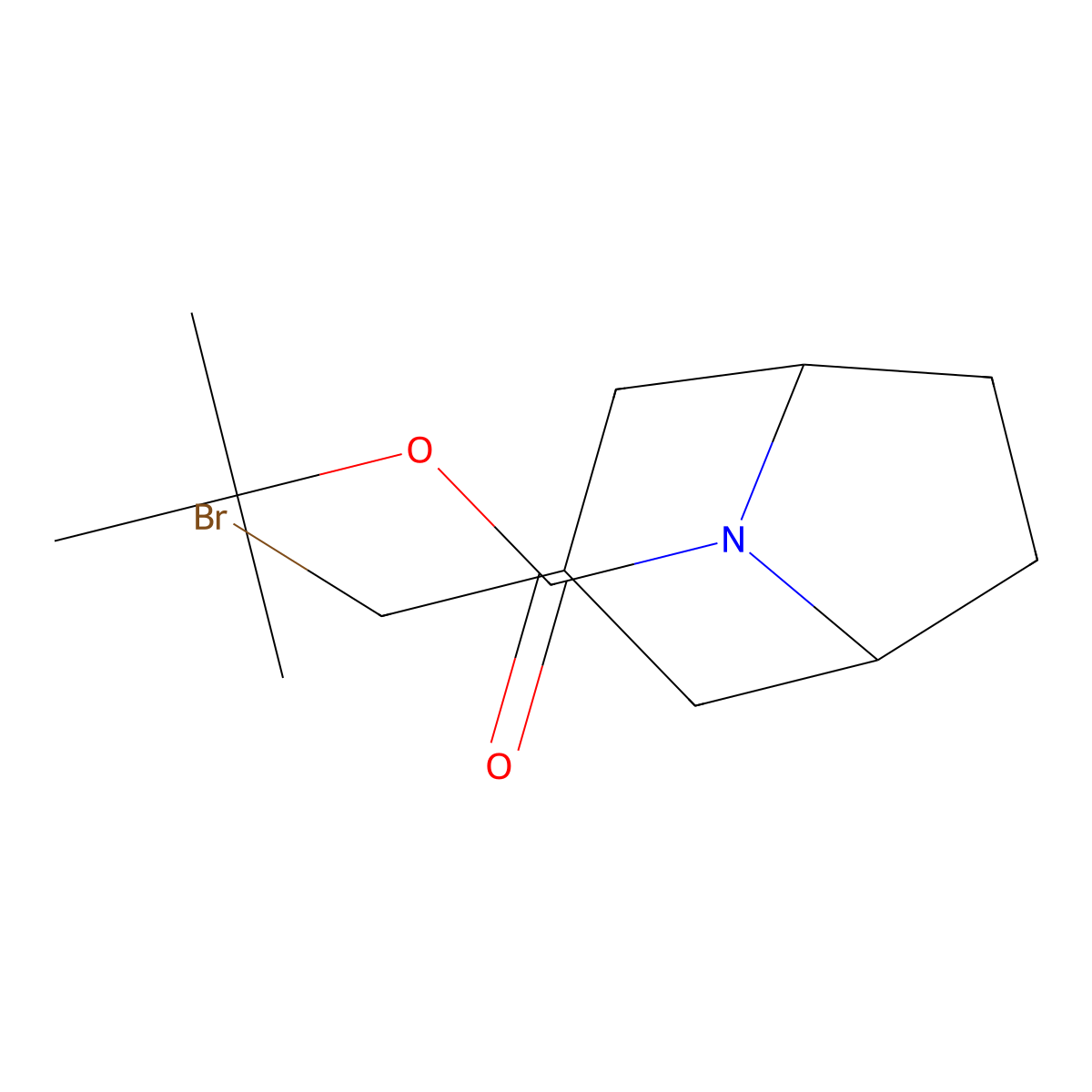 Tert-butyl 3-(bromomethyl)-8-azabicyclo(3.2.1)octane-8-carboxylate molecular structure, CAS 1305323-19-6