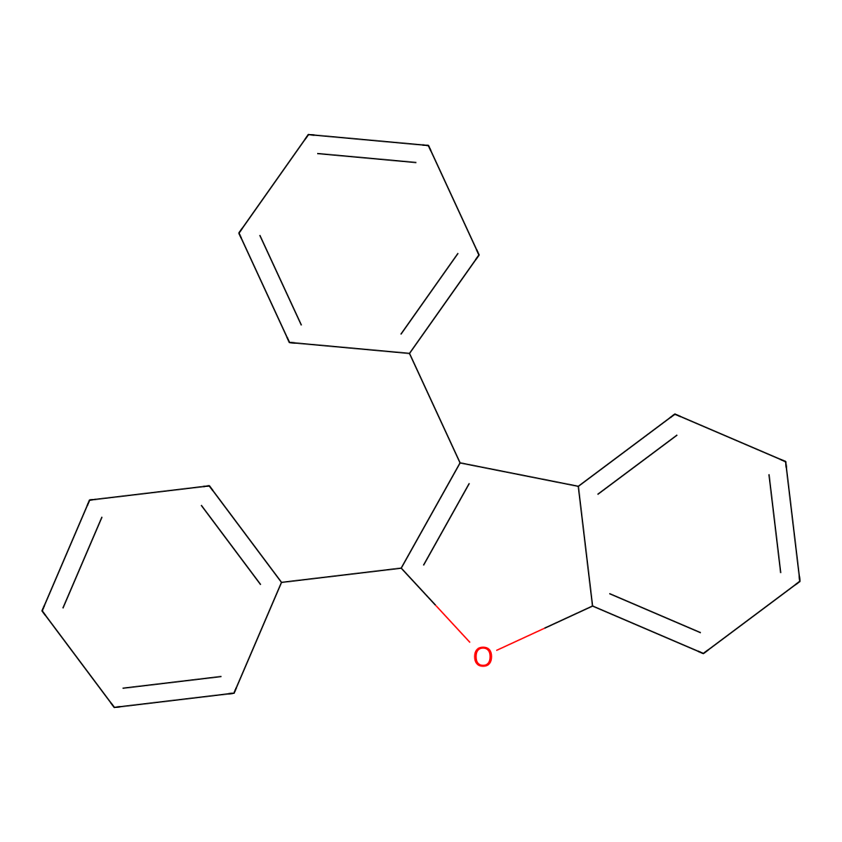 Benzofurans molecular structure, CAS 13054-95-0