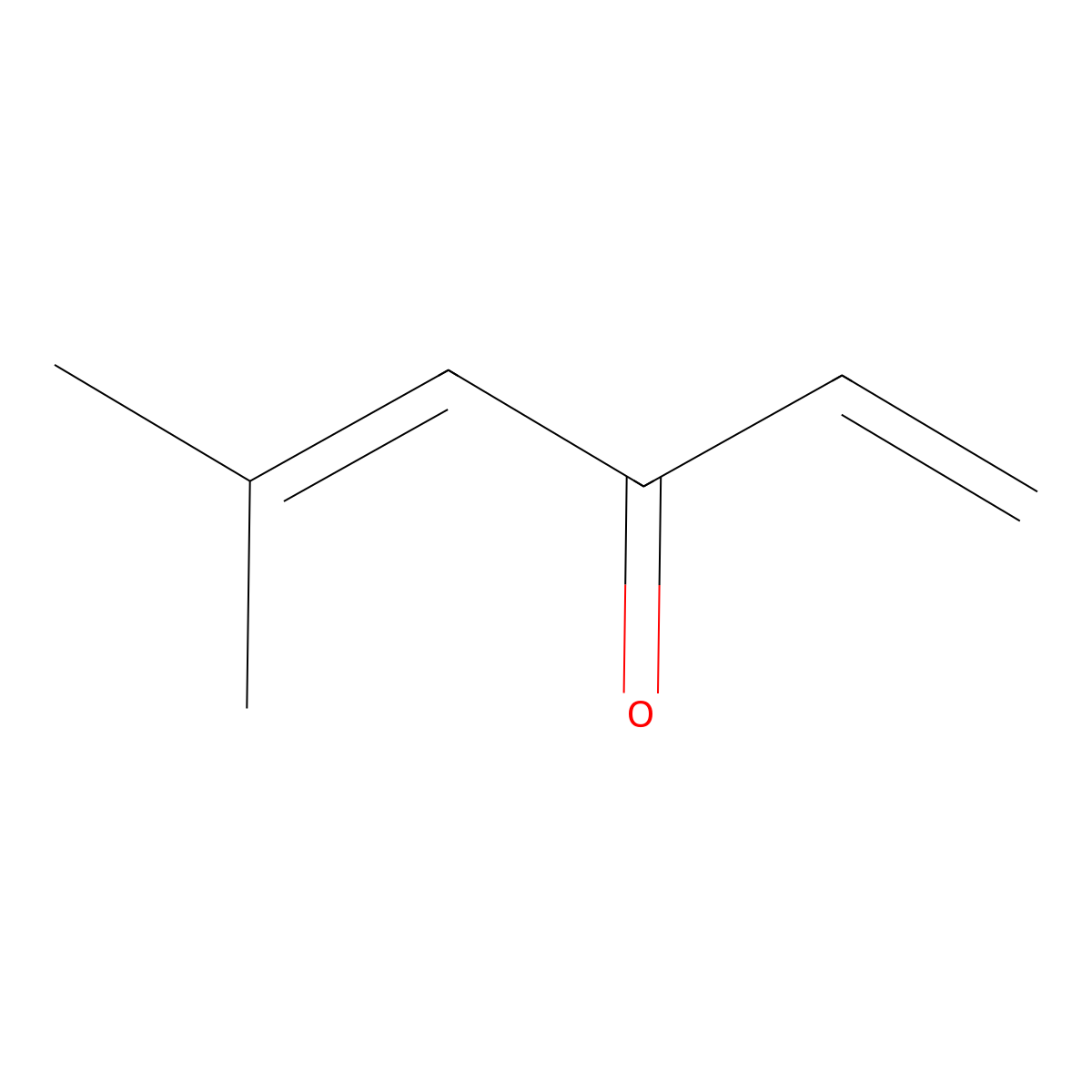 5-Methylhexa-1,4-dien-3-one molecular structure, CAS 13058-38-3