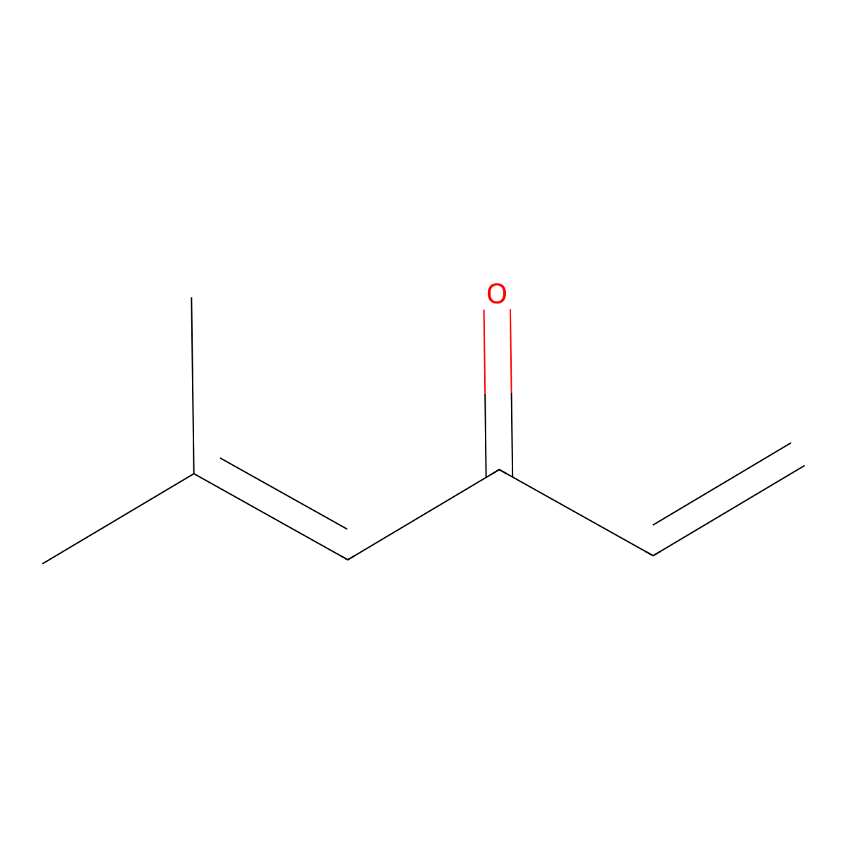 5-Methylhexa-1,4-dien-3-one molecular structure, CAS 13058-38-3