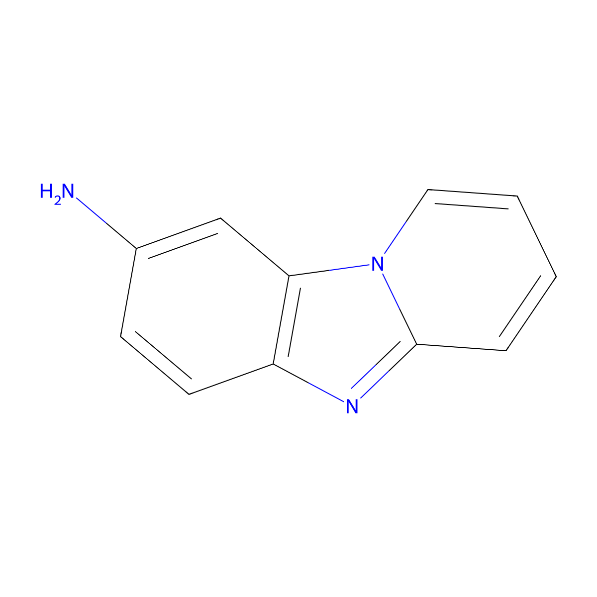 Pyrido[1,2-a]benzimidazol-8-amine molecular structure, CAS 130595-01-6