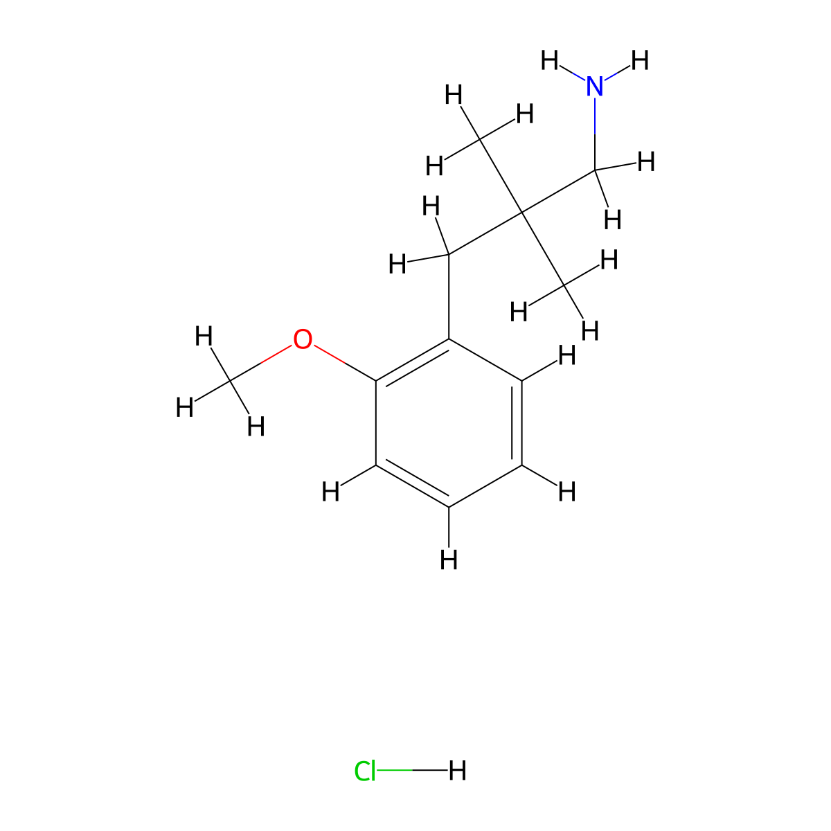 3-(2-Methoxyphenyl)-2,2-dimethylpropan-1-amine hydrochloride molecular structure, CAS 1306603-68-8