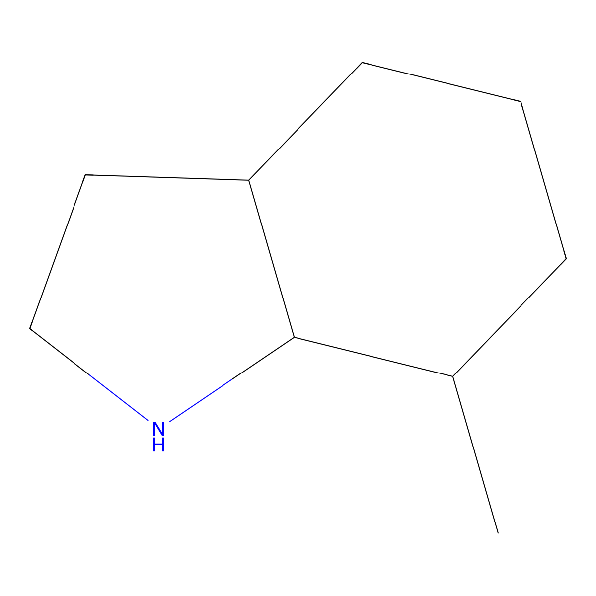 7-methyl-octahydro-1H-indole molecular structure, CAS 1306605-55-9