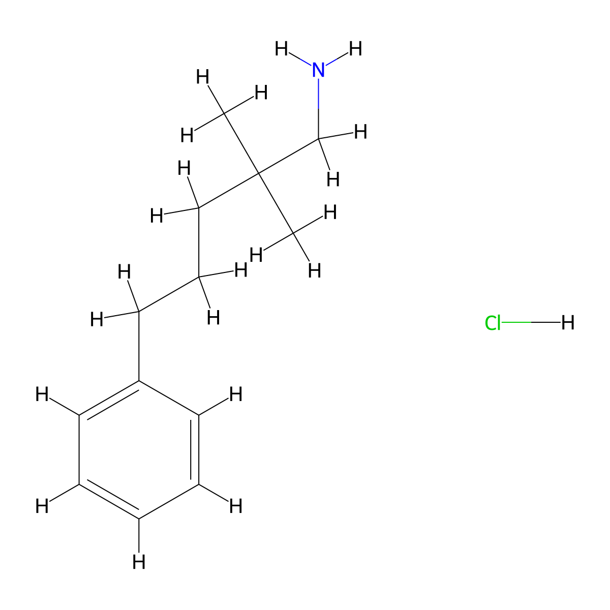 2,2-Dimethyl-5-phenylpentan-1-amine hydrochloride molecular structure, CAS 1306606-57-4