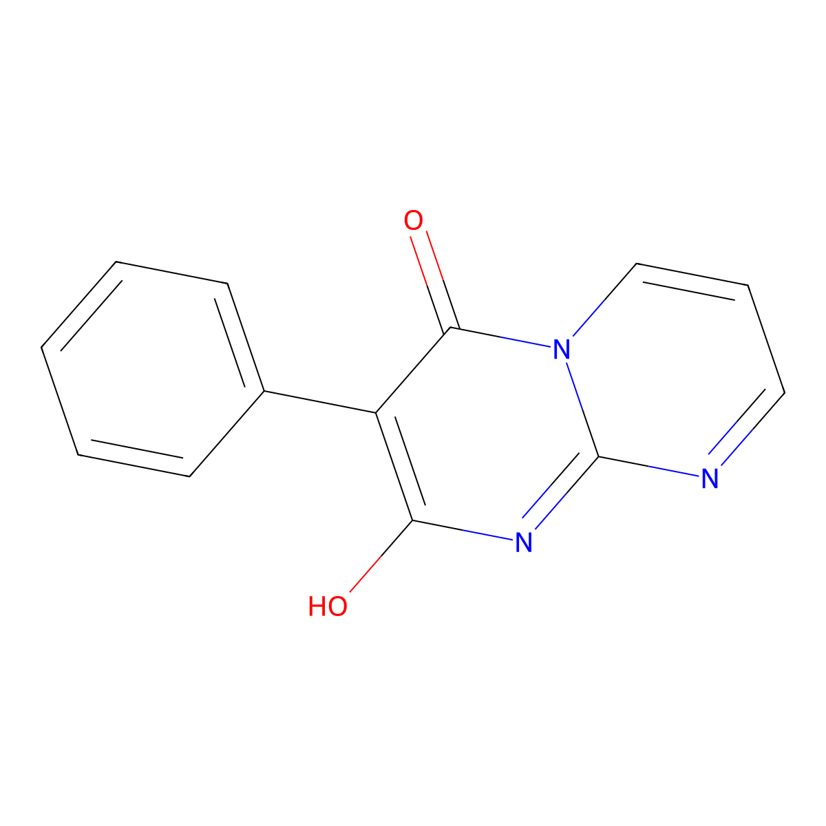 2-hydroxy-3-phenyl-4H-pyrimido[1,2-a]pyrimidin-4-one molecular structure, CAS 1306739-05-8