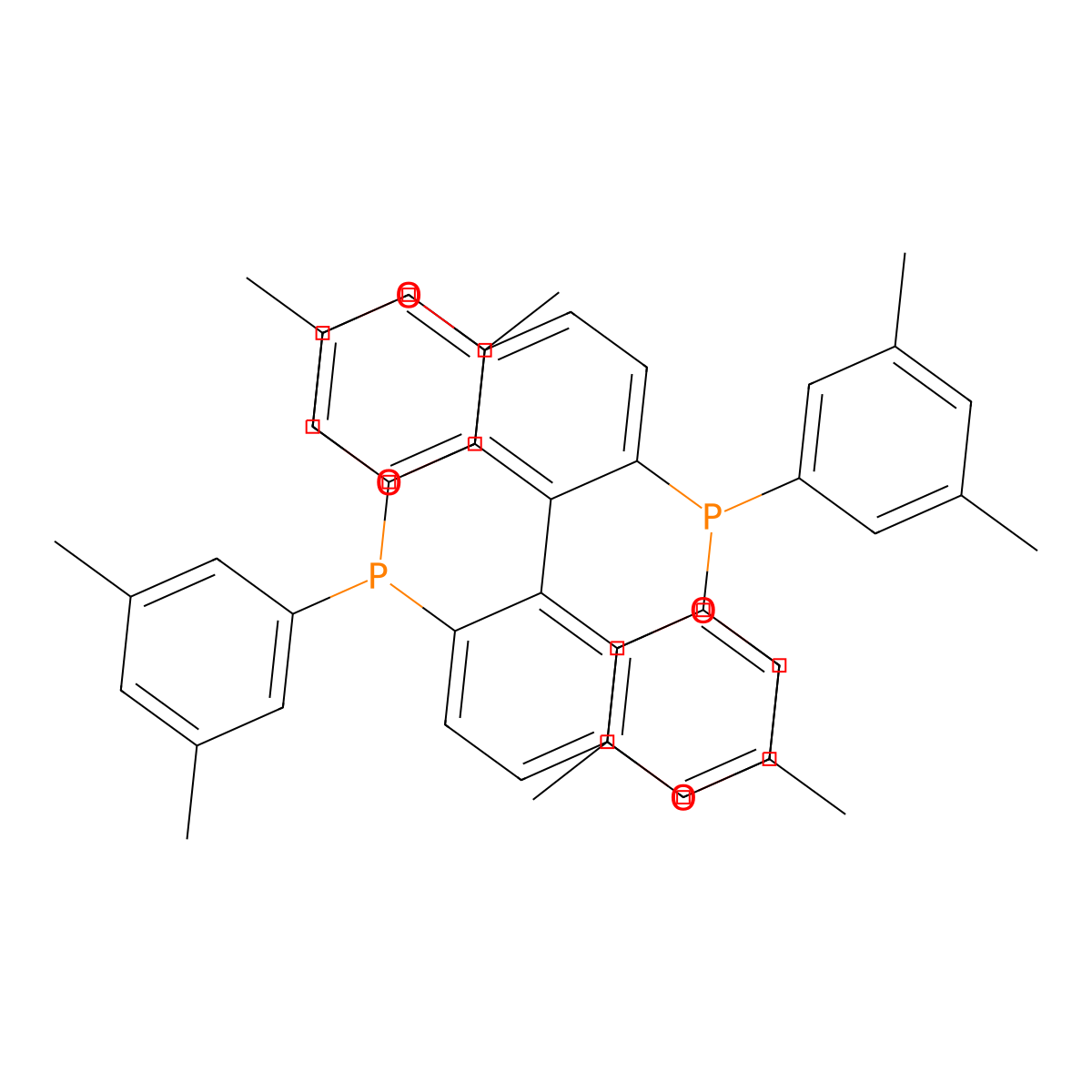 (5S)-6,6'-Bis(bis(3,5-dimethylphenyl)phosphaneyl)-2,2',3,3'-tetrahydro-5,5'-bibenzo[b][1,4]dioxine molecular structure, CAS 1306747-77-2