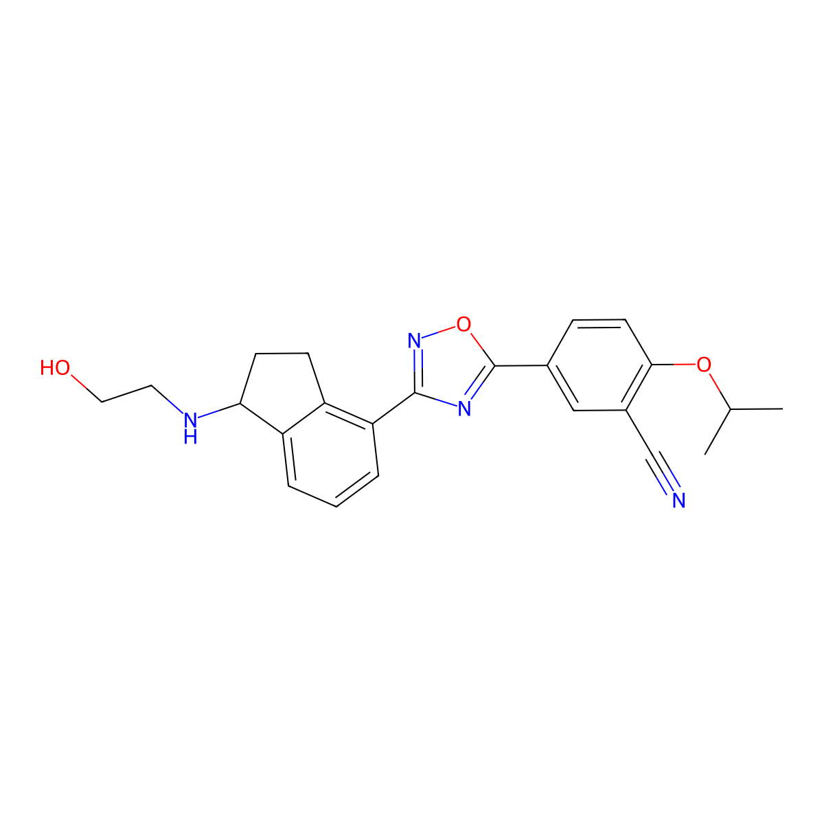 Ozanimod molecular structure, CAS 1306760-87-1