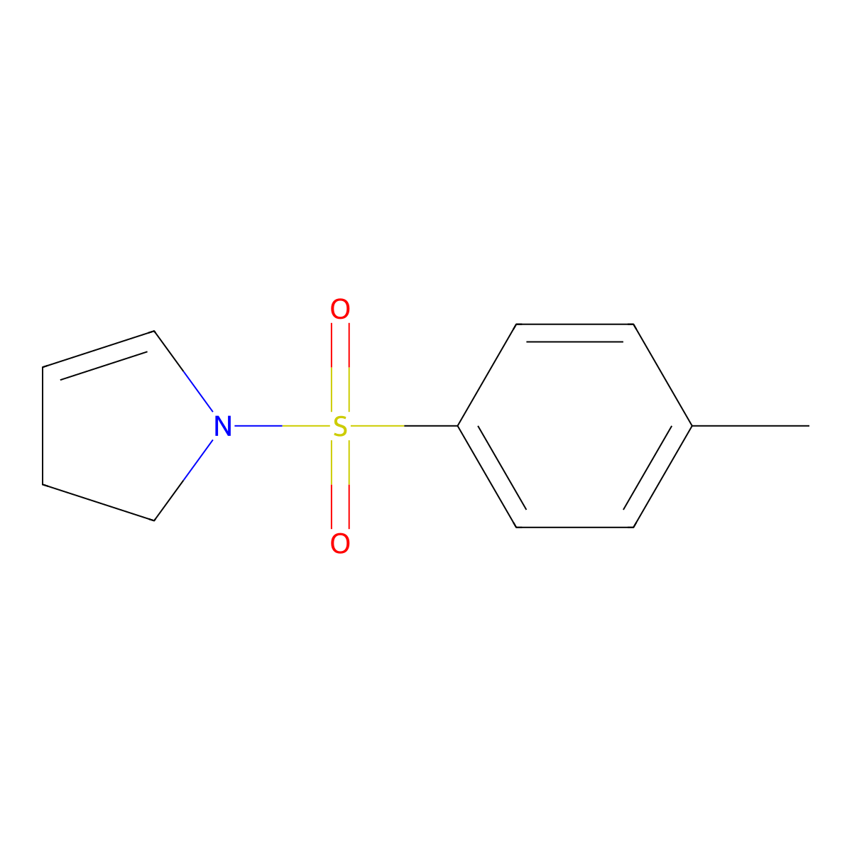 1-Tosyl-2,3-dihydro-1H-pyrrole molecular structure, CAS 130719-30-1