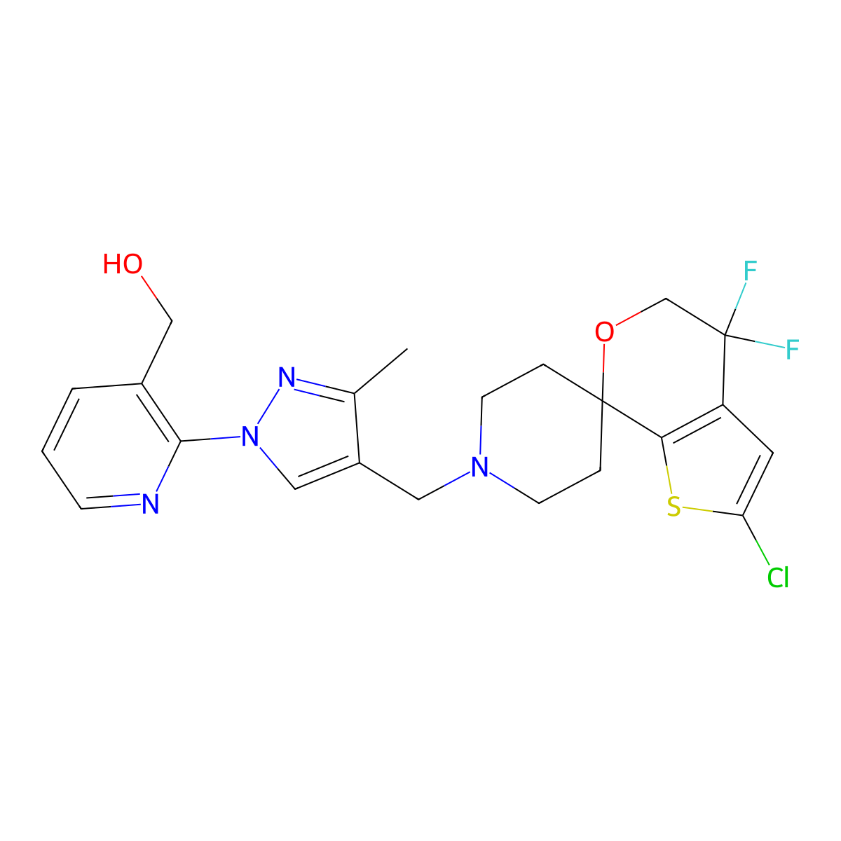 Ly-2940094 molecular structure, CAS 1307245-86-8
