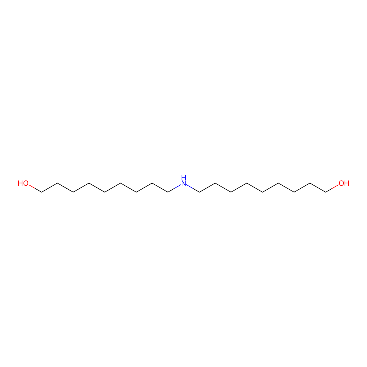 9,9'-Azanediylbis(nonan-1-ol) molecular structure, CAS 1307311-21-2
