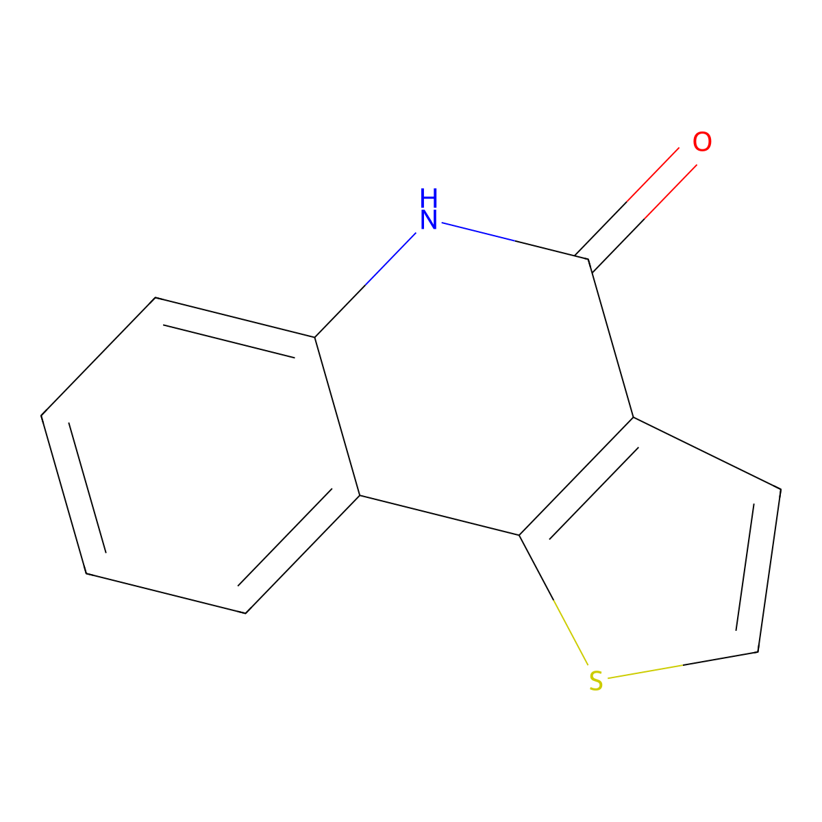 Thieno[3,2-c]quinolin-4(5H)-one molecular structure, CAS 130747-13-6
