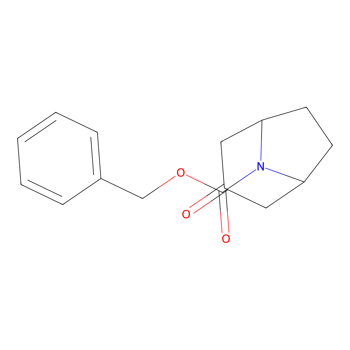 3-Oxo-8-aza-bicyclo[3.2.1]octane-8-carboxylic acid benzyl ester molecular structure, CAS 130753-13-8