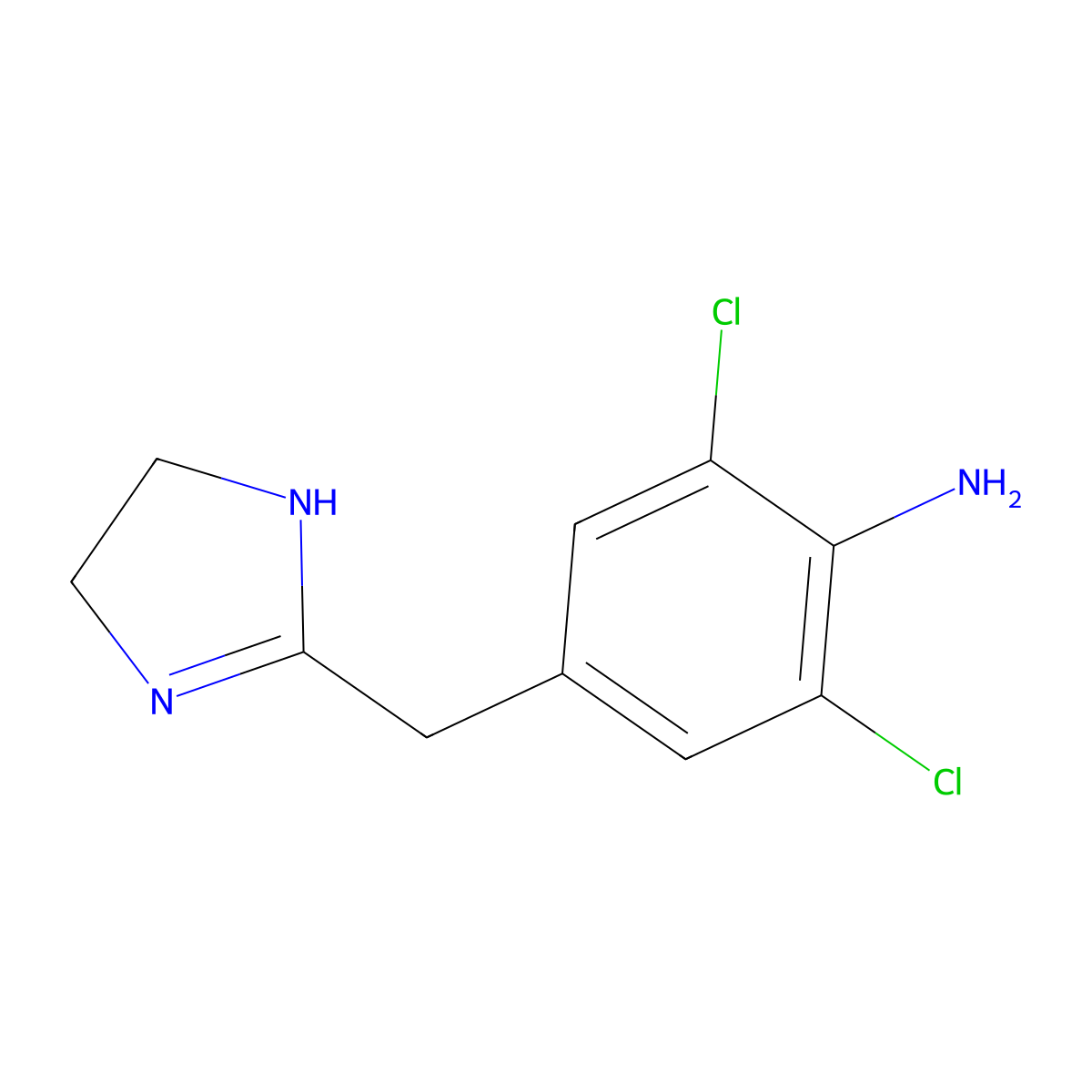 Nemazoline molecular structure, CAS 130759-56-7