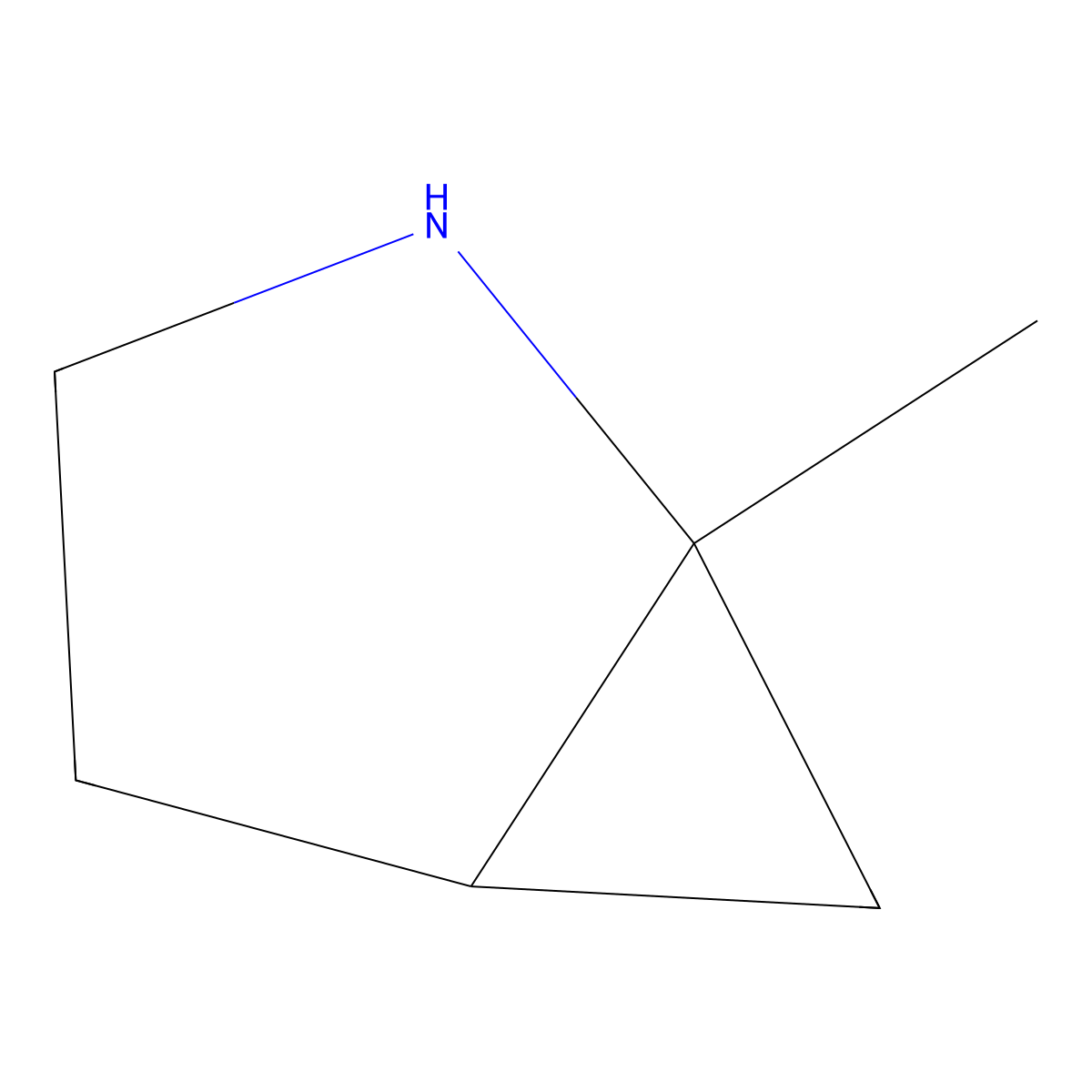 1-Methyl-2-azabicyclo[3.1.0]hexane molecular structure, CAS 1307911-07-4