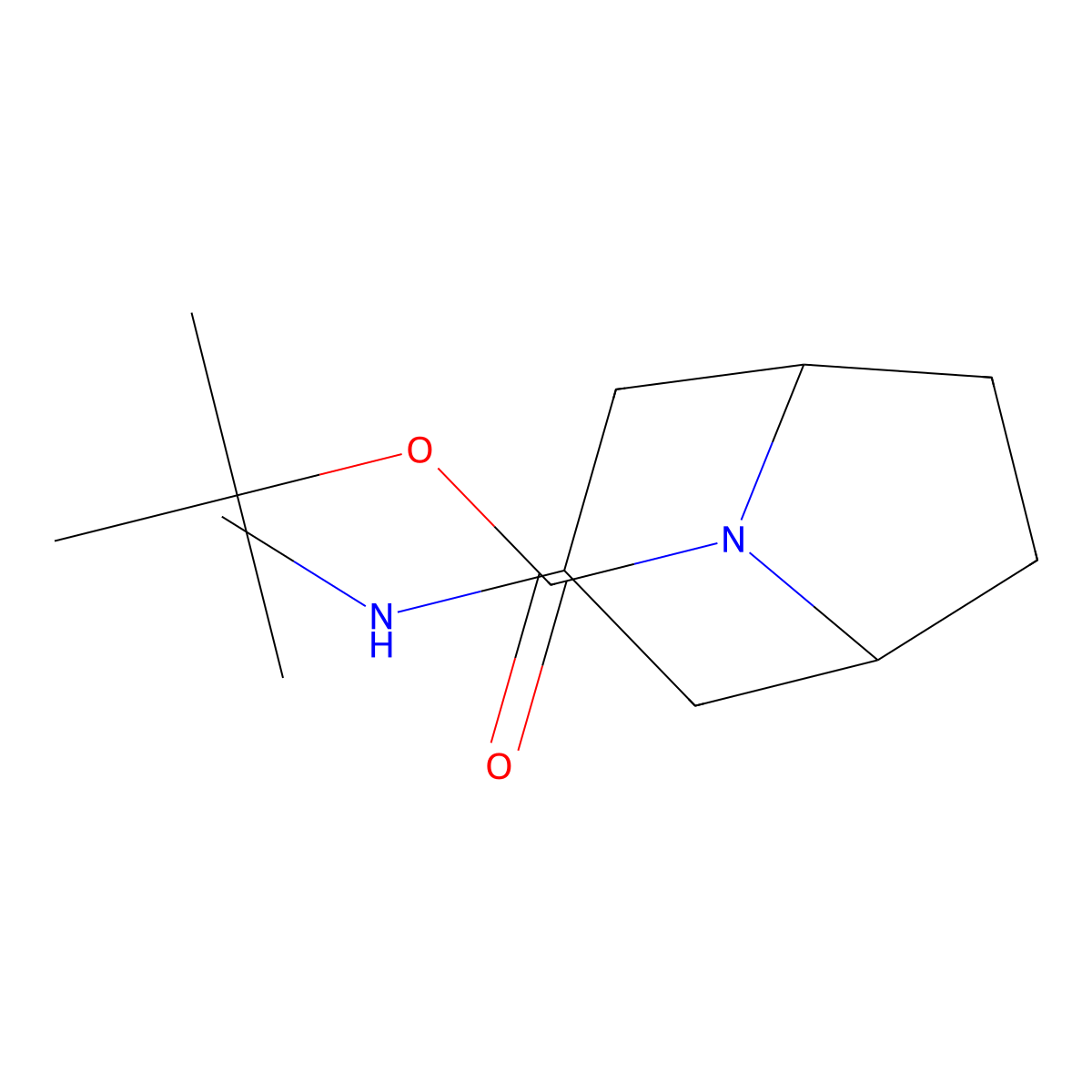 Tert-butyl 3-(methylamino)-8-azabicyclo[3.2.1]octane-8-carboxylate molecular structure, CAS 1308222-30-1