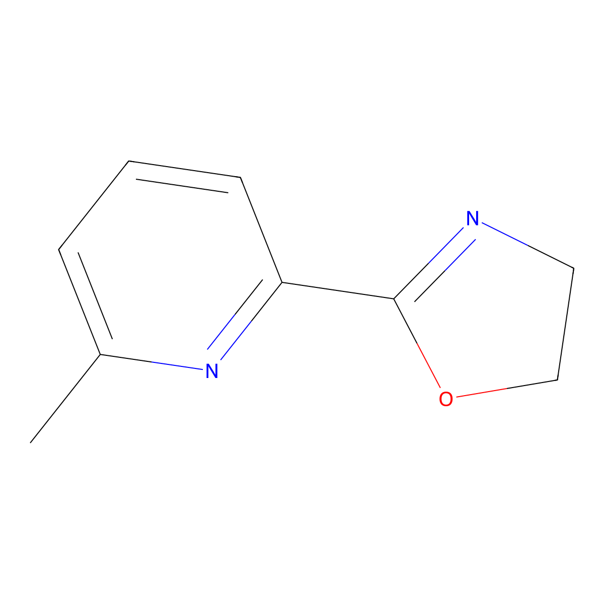 2-(6-Methylpyridin-2-yl)-4,5-dihydrooxazole molecular structure, CAS 1308311-06-9