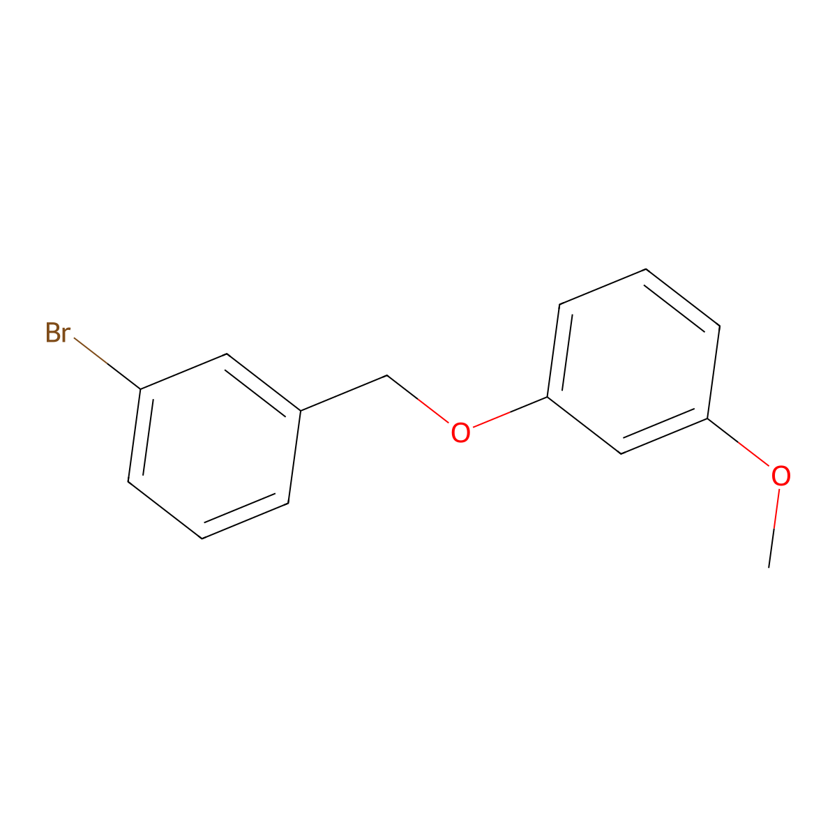 3-Bromobenzyl-(3-methoxyphenyl)ether molecular structure, CAS 1308596-43-1