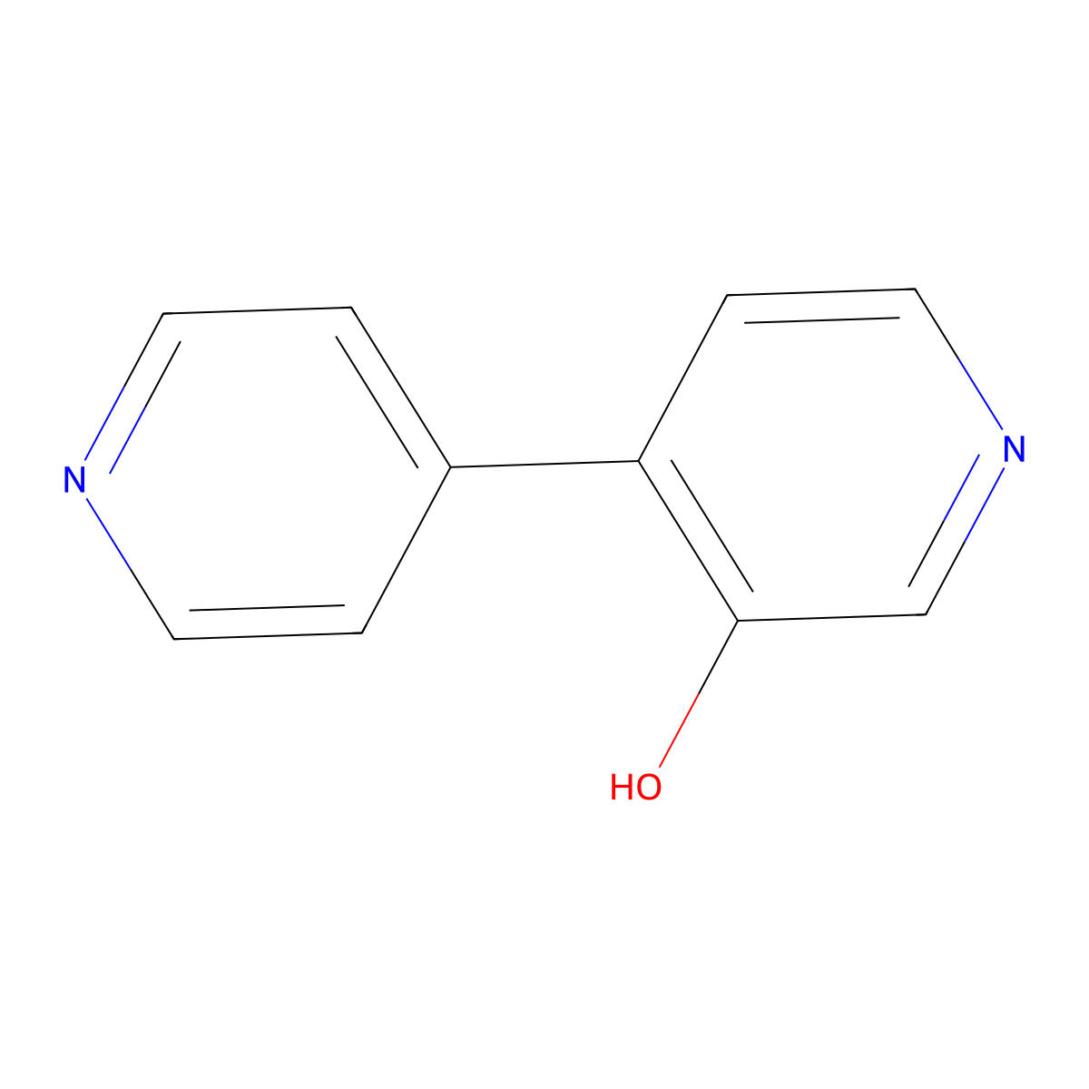 [4,4'-Bipyridin]-3-ol molecular structure, CAS 1308649-78-6