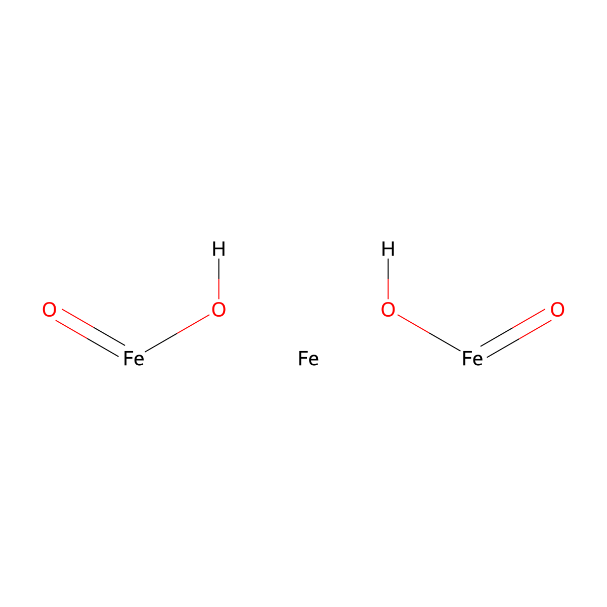 Feraheme/Rienso molecular structure, CAS 1309-38-2