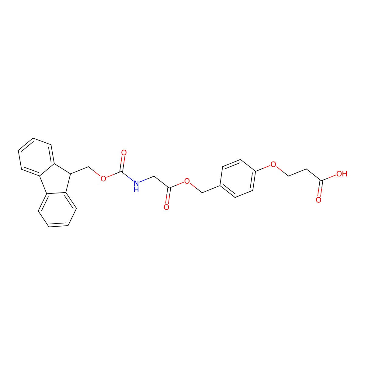 Fmoc-Gly-MPPA molecular structure, CAS 130914-04-4