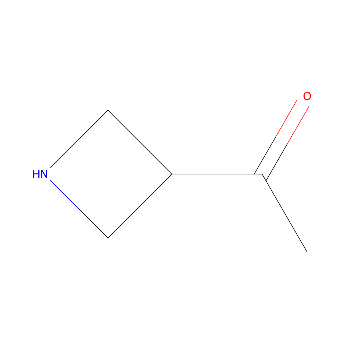 1-(Azetidin-3-yl)ethanone molecular structure, CAS 1309208-82-9