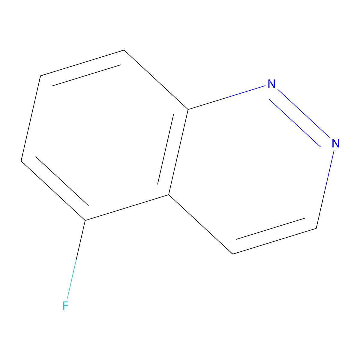 5-Fluorocinnoline molecular structure, CAS 1309379-23-4