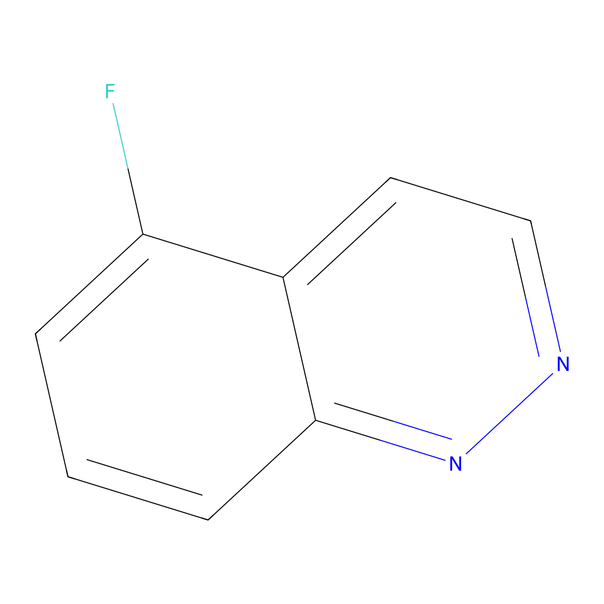 5-Fluorocinnoline molecular structure, CAS 1309379-23-4