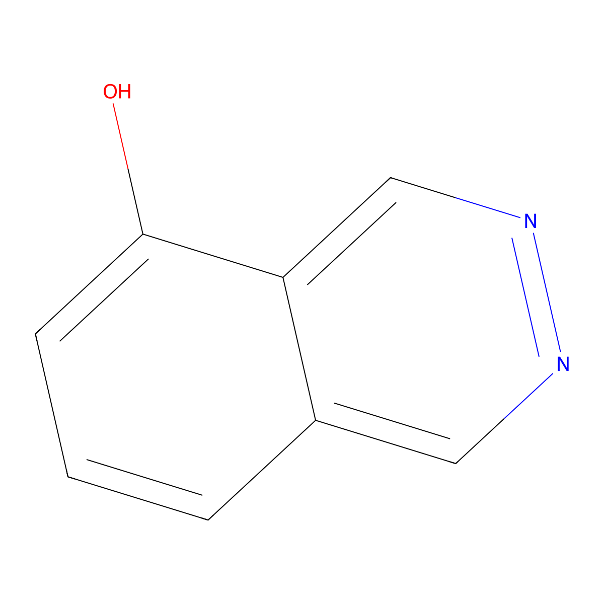 Phthalazin-5-ol molecular structure, CAS 1309379-51-8