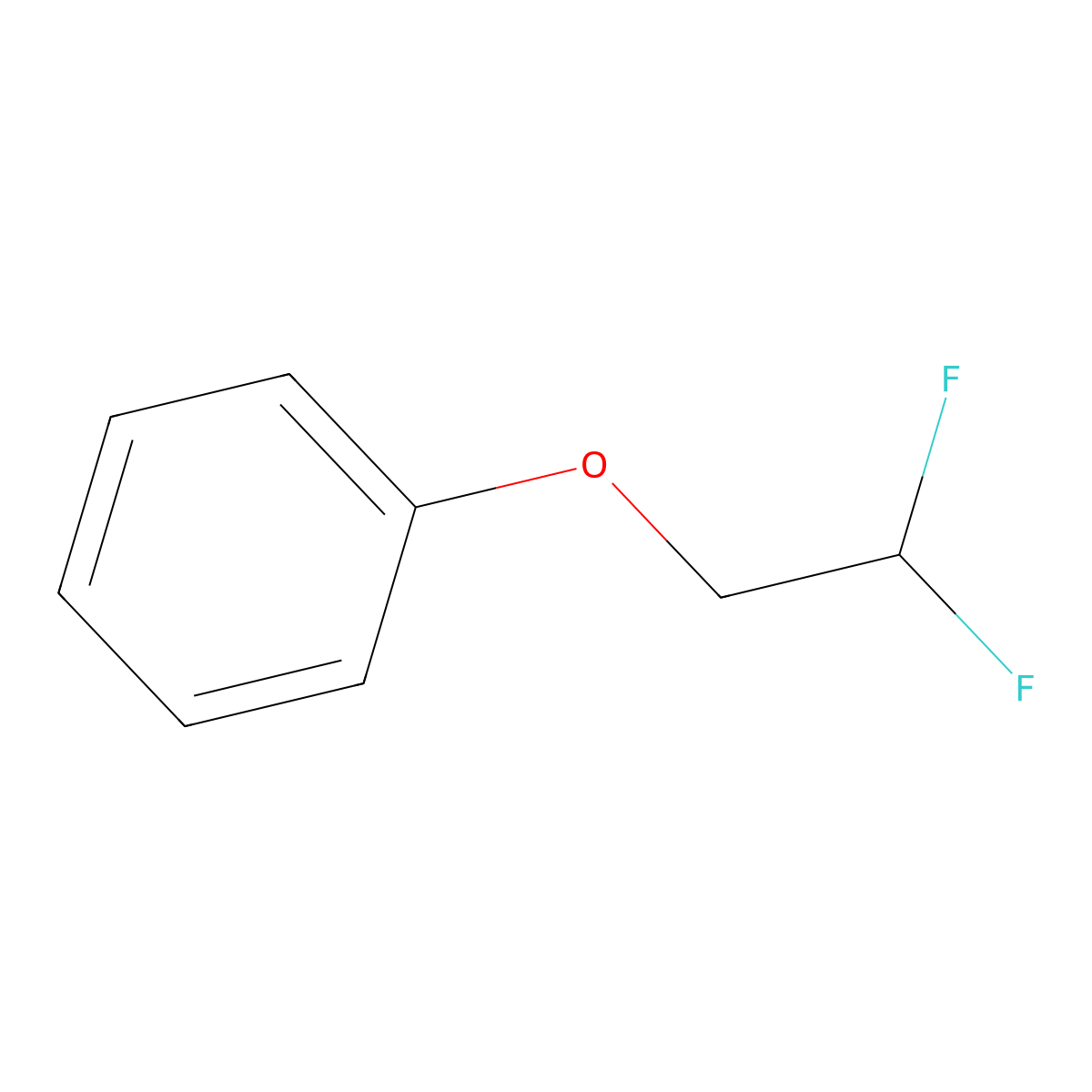 (2,2-Difluoroethoxy)benzene molecular structure, CAS 1309602-18-3